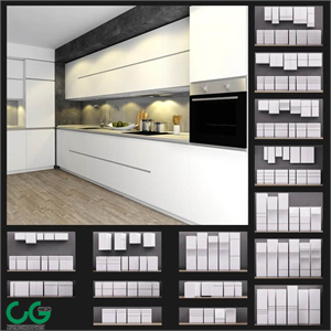 Ikea Kitchen 3D model